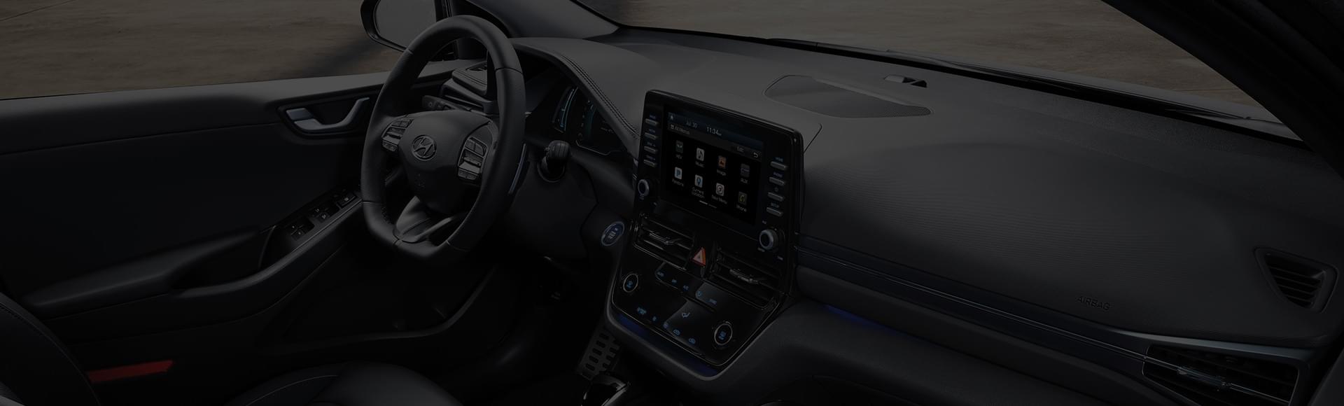 IONIQ hybrid interior design